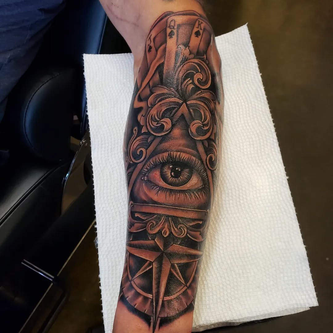 Tattoo by @stevengehlsen — realism, black_and_grey