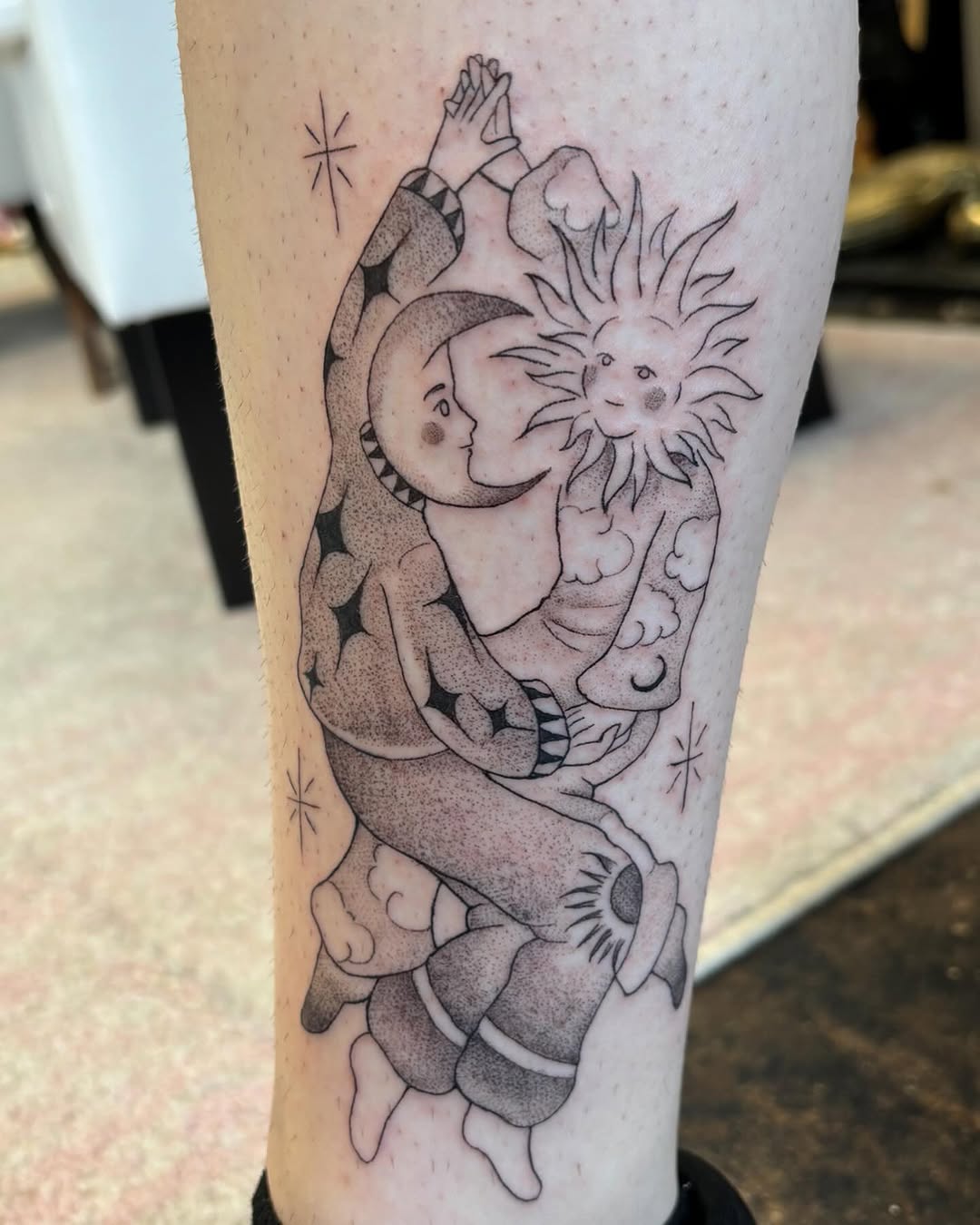 Tattoo by @beccabootattoos — fine_line, dotwork