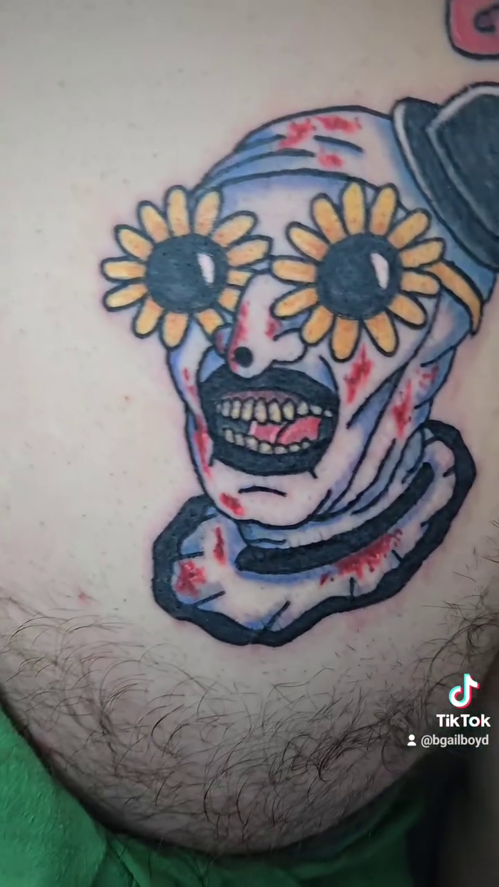 Tattoo by @thebgailboyd — illustrative, horror
