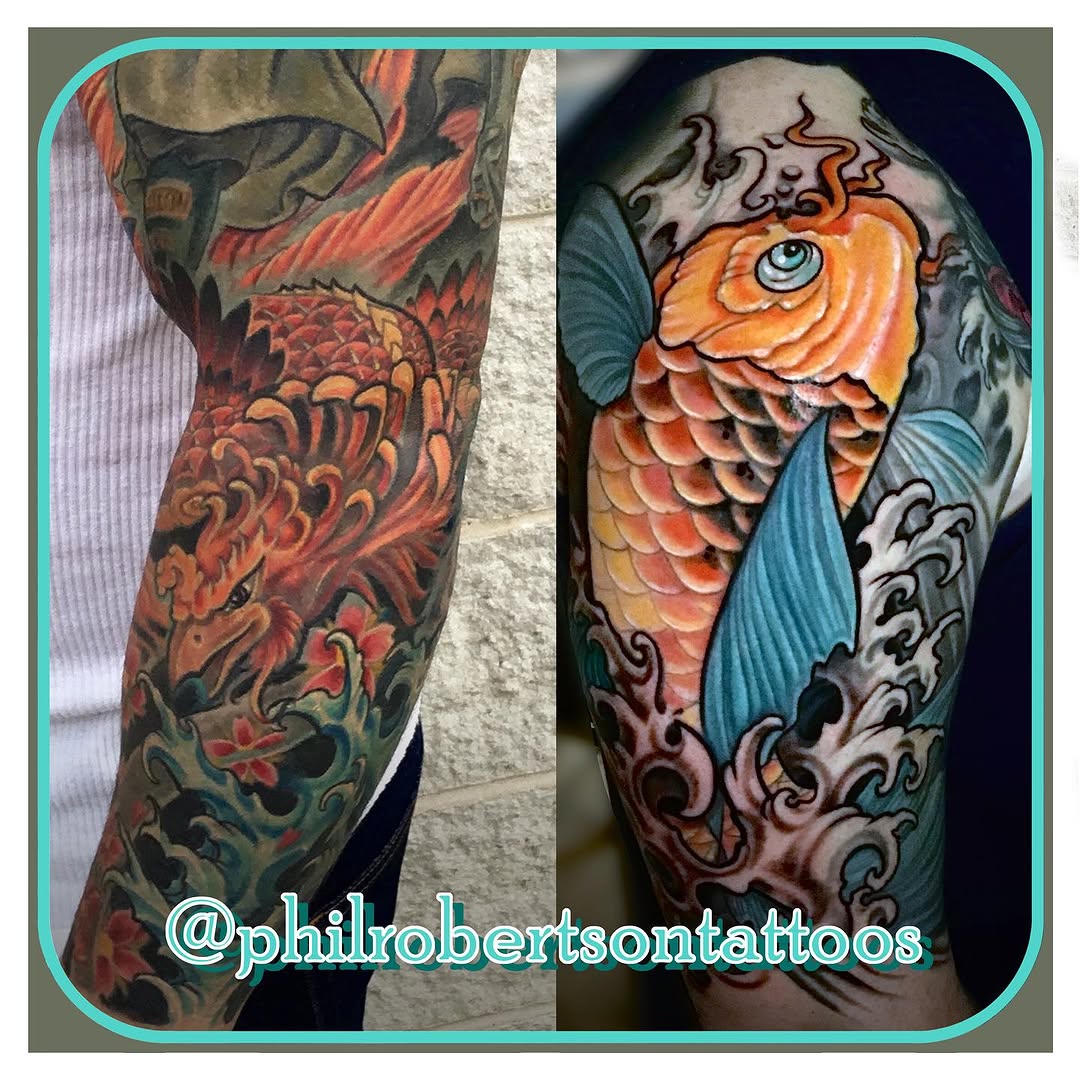 Tattoo by @philrobertsontattoos — japanese_irezumi