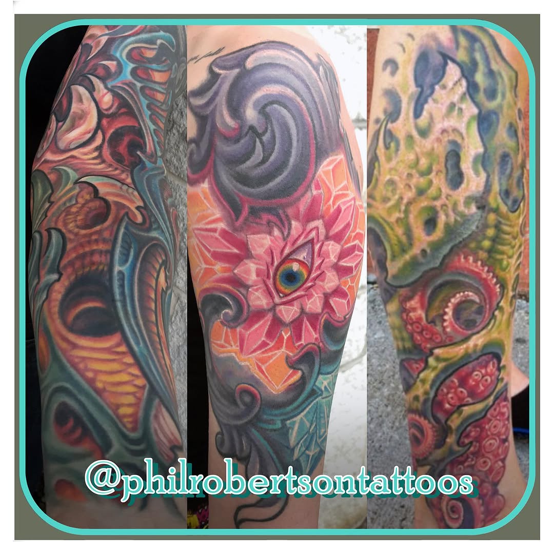 Tattoo by @philrobertsontattoos — dark_realism