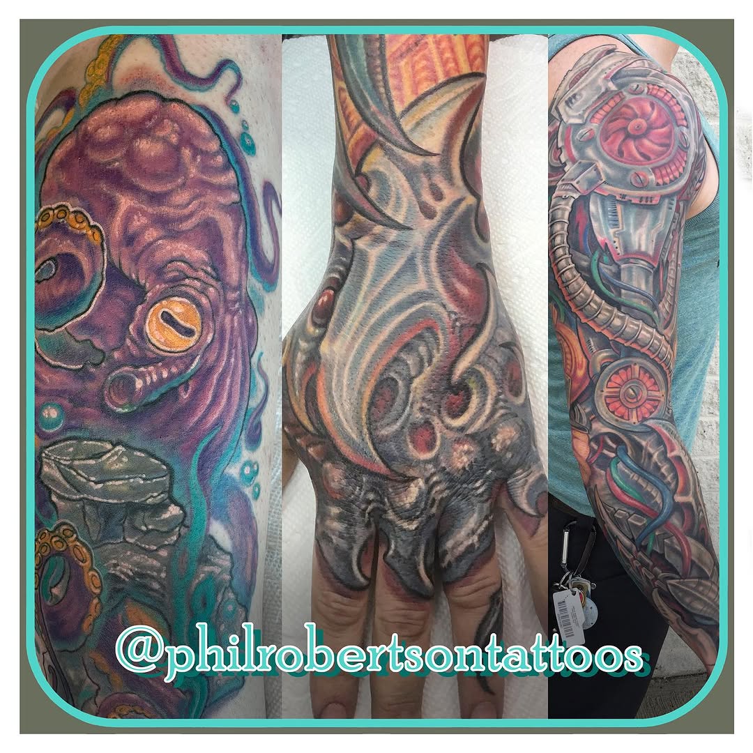 Tattoo by @philrobertsontattoos — realism