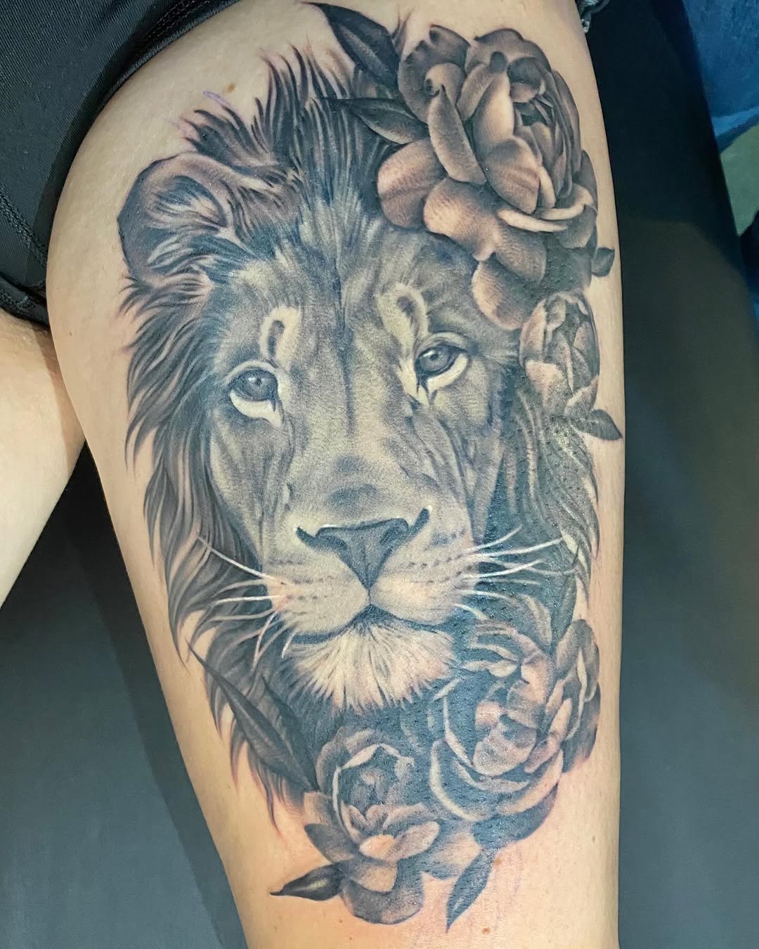 Tattoo by @emalderkstattoos β realism, black_and_grey