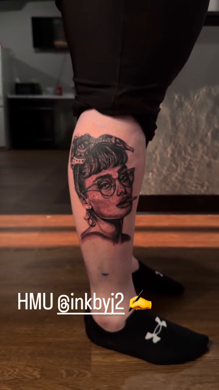 Tattoo by @inkbyj2 — black_and_grey, realism