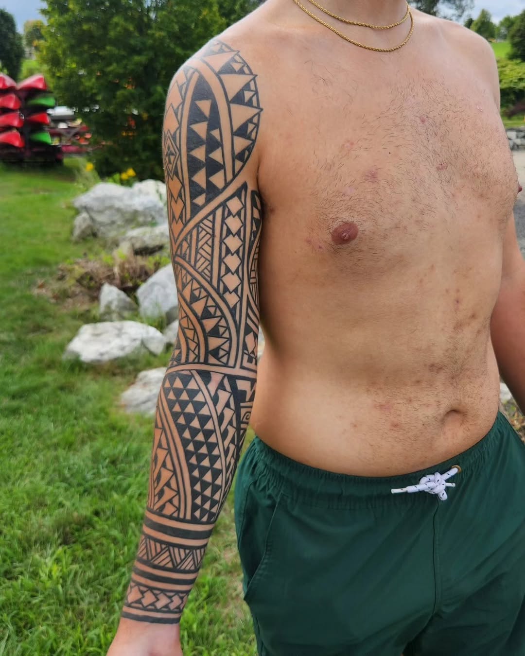 Tattoo by @ravi_chandra_tattoos — tribal