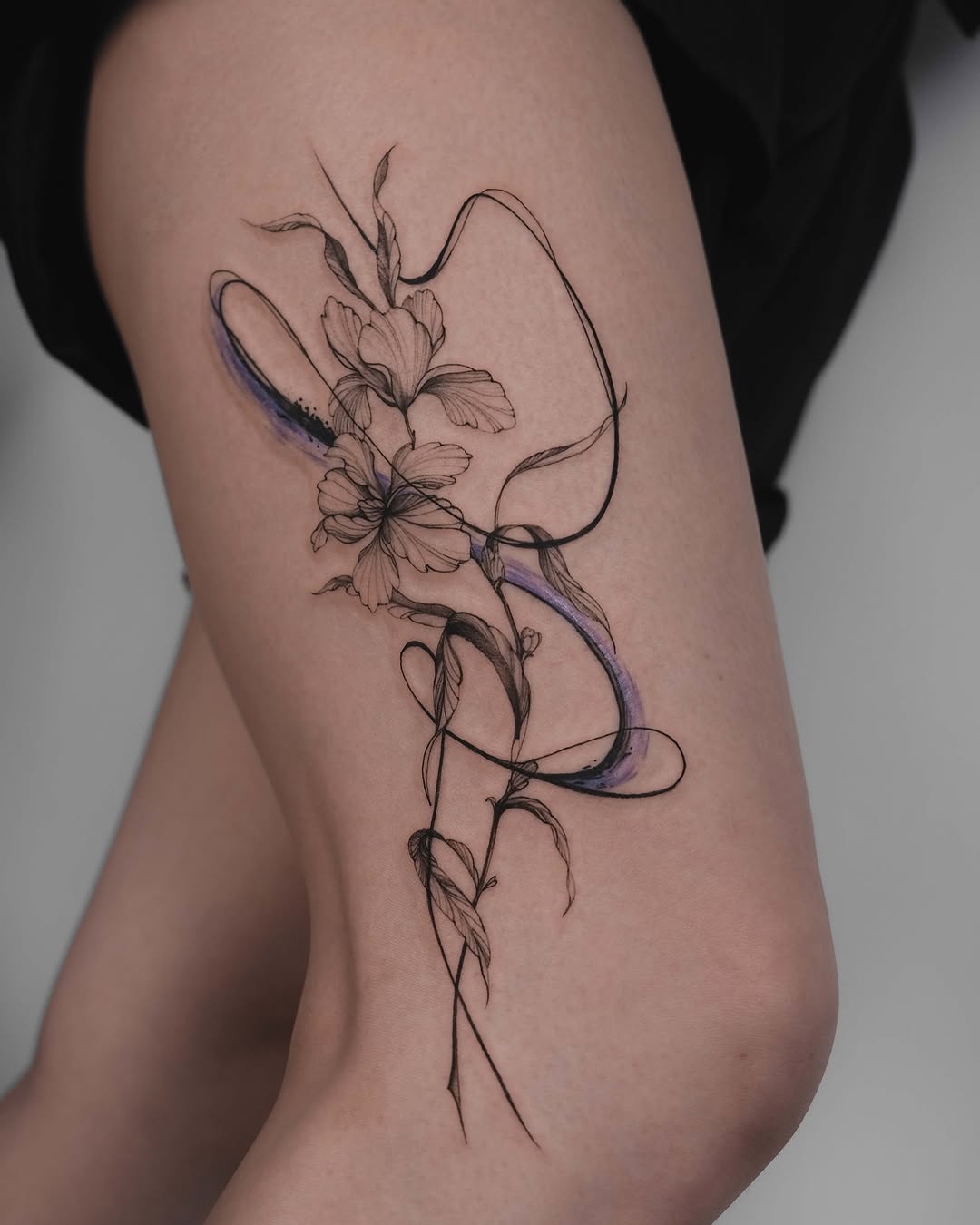 Tattoo by @tattoo.protsenko — illustrative, fine_line