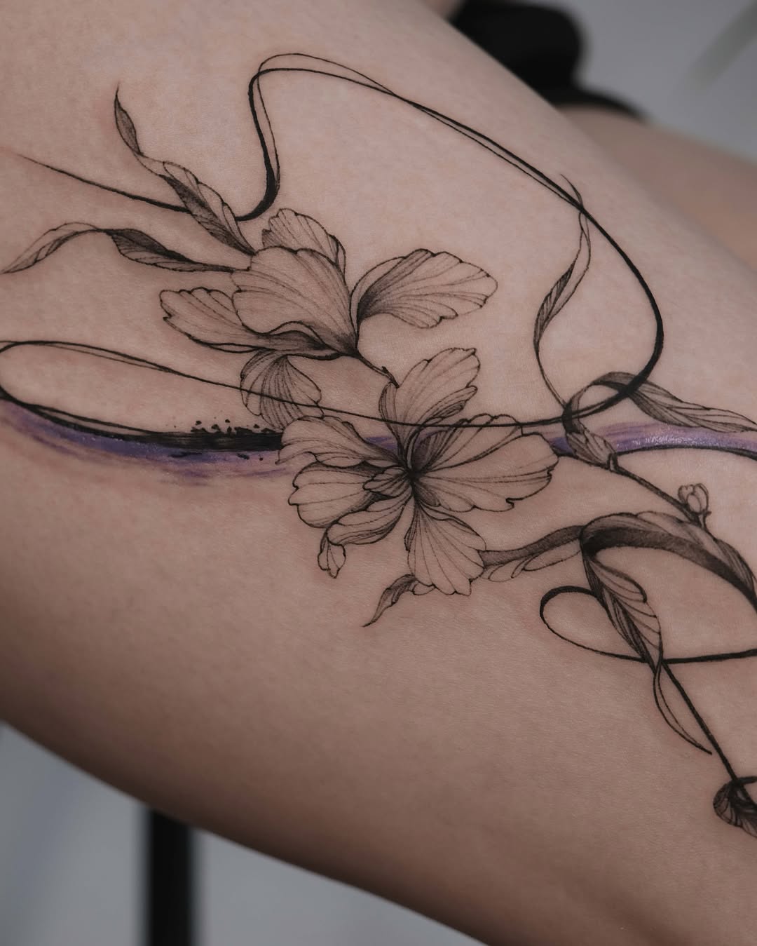 Tattoo by @tattoo.protsenko — fine_line, illustrative