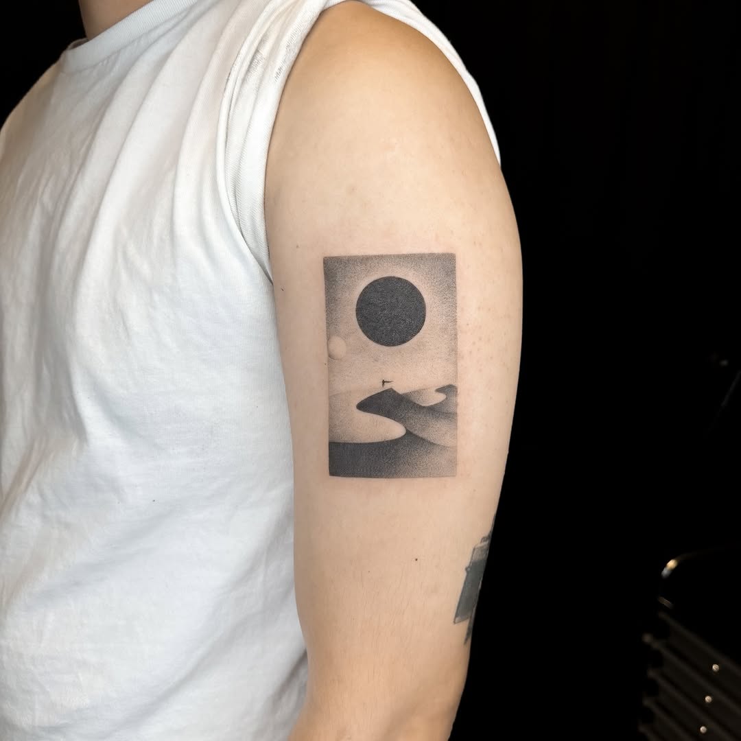 Tattoo by @inkbycee β dotwork