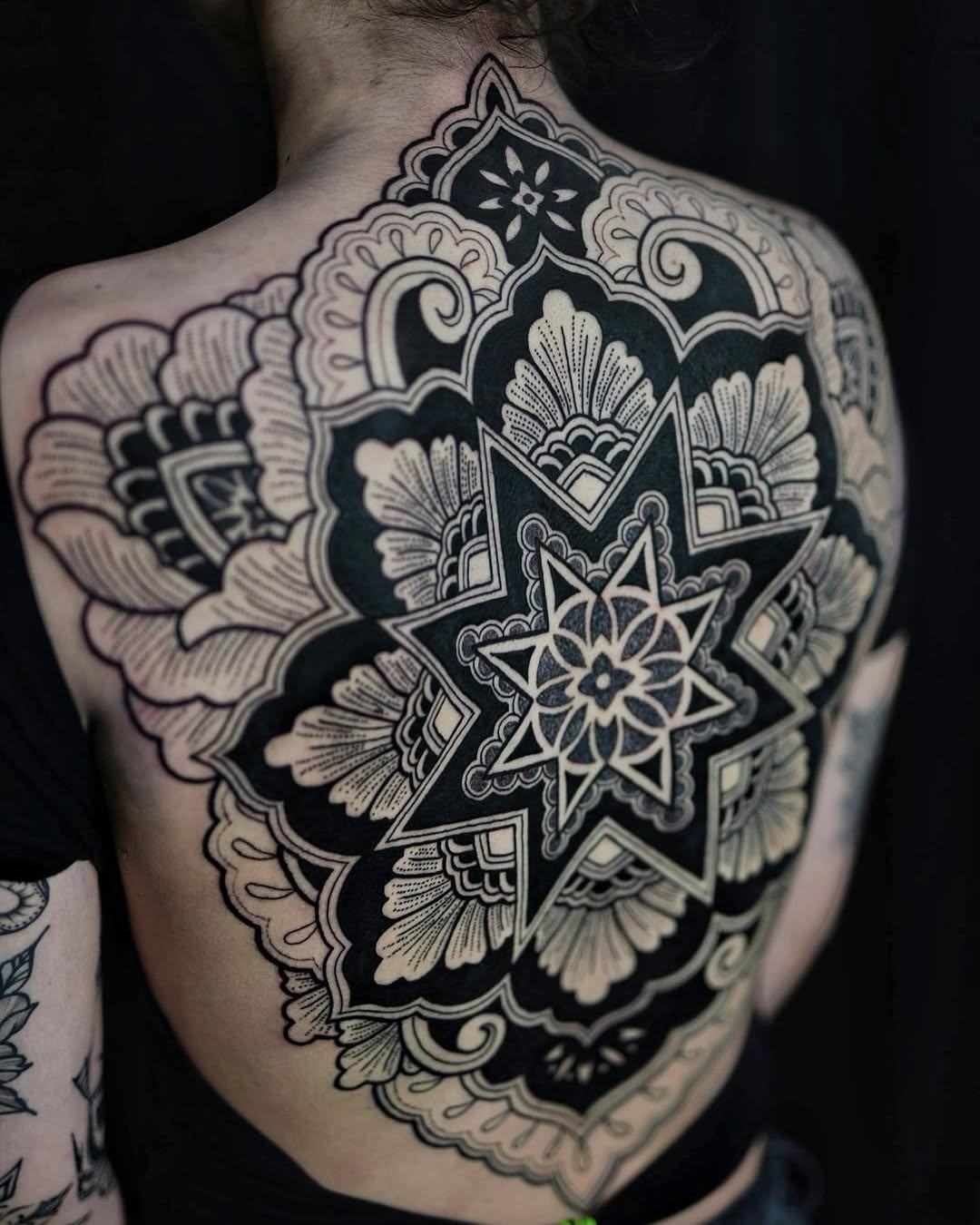 Tattoo by @soft_hand_jan — geometric, ornamental