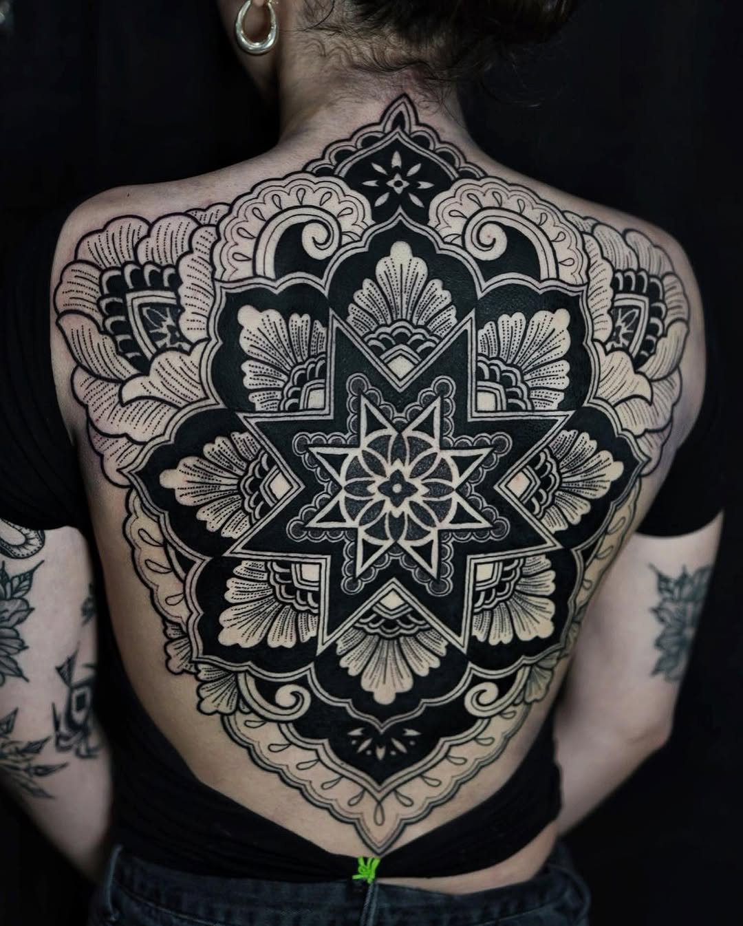 Tattoo by @soft_hand_jan — geometric, ornamental