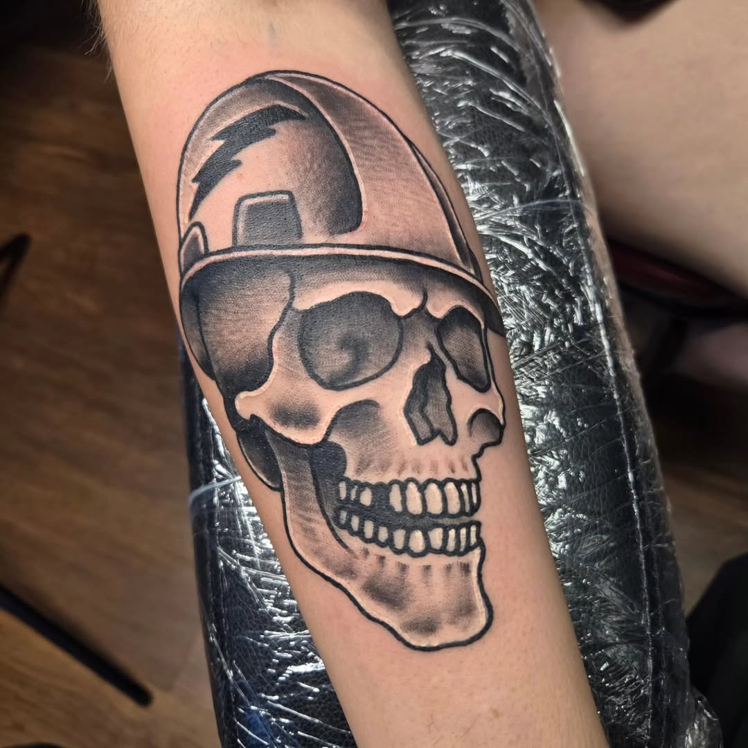 Tattoo by @johnson_handmade — black_and_grey