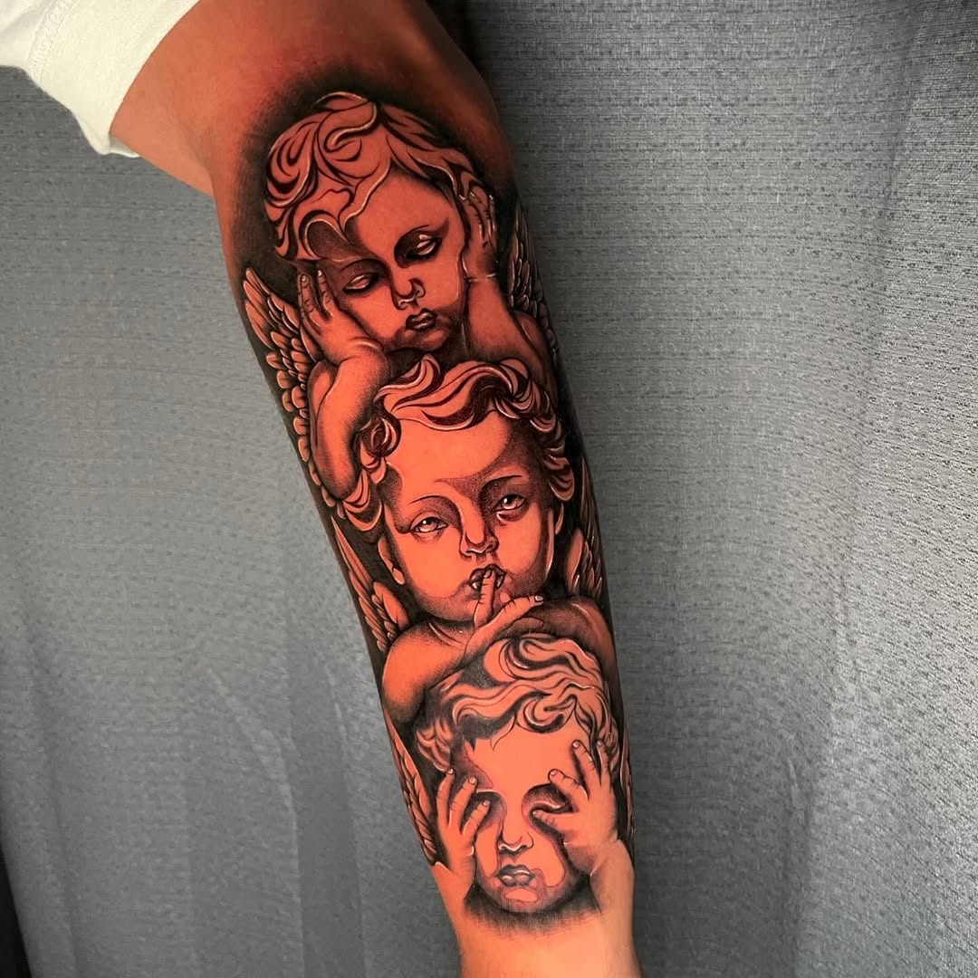 Tattoo by @tattedbytorii — realism, black_and_grey