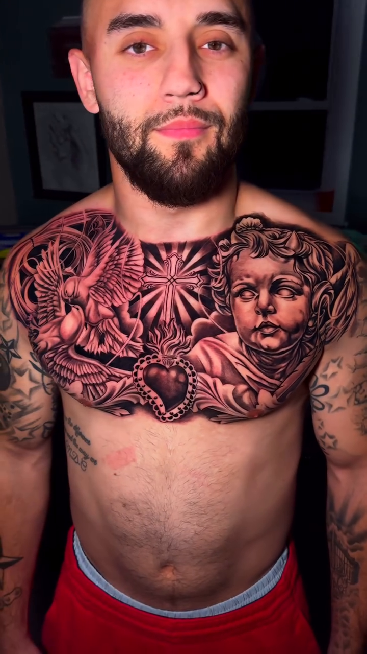 Tattoo by @obsidianinkstudio — black_and_grey, realism