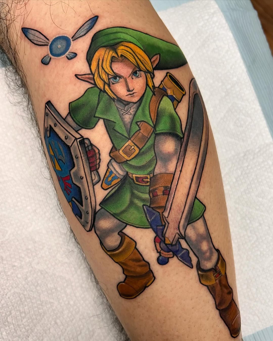 Tattoo by @paintingtattoos — illustrative, new_school