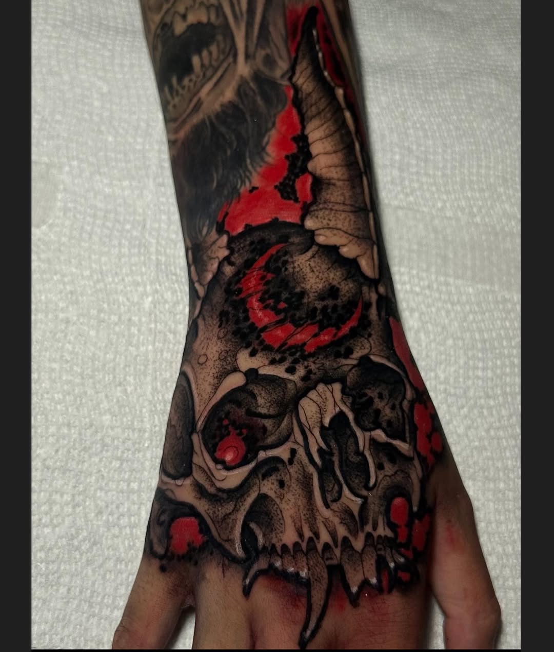 Tattoo by @austinmorrisontattoos โ dark_realism