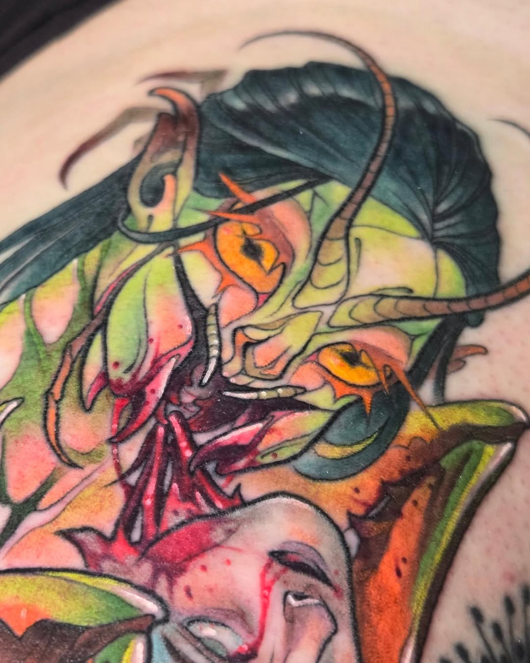 Tattoo by @kristynkayborglum — illustrative, dark_realism