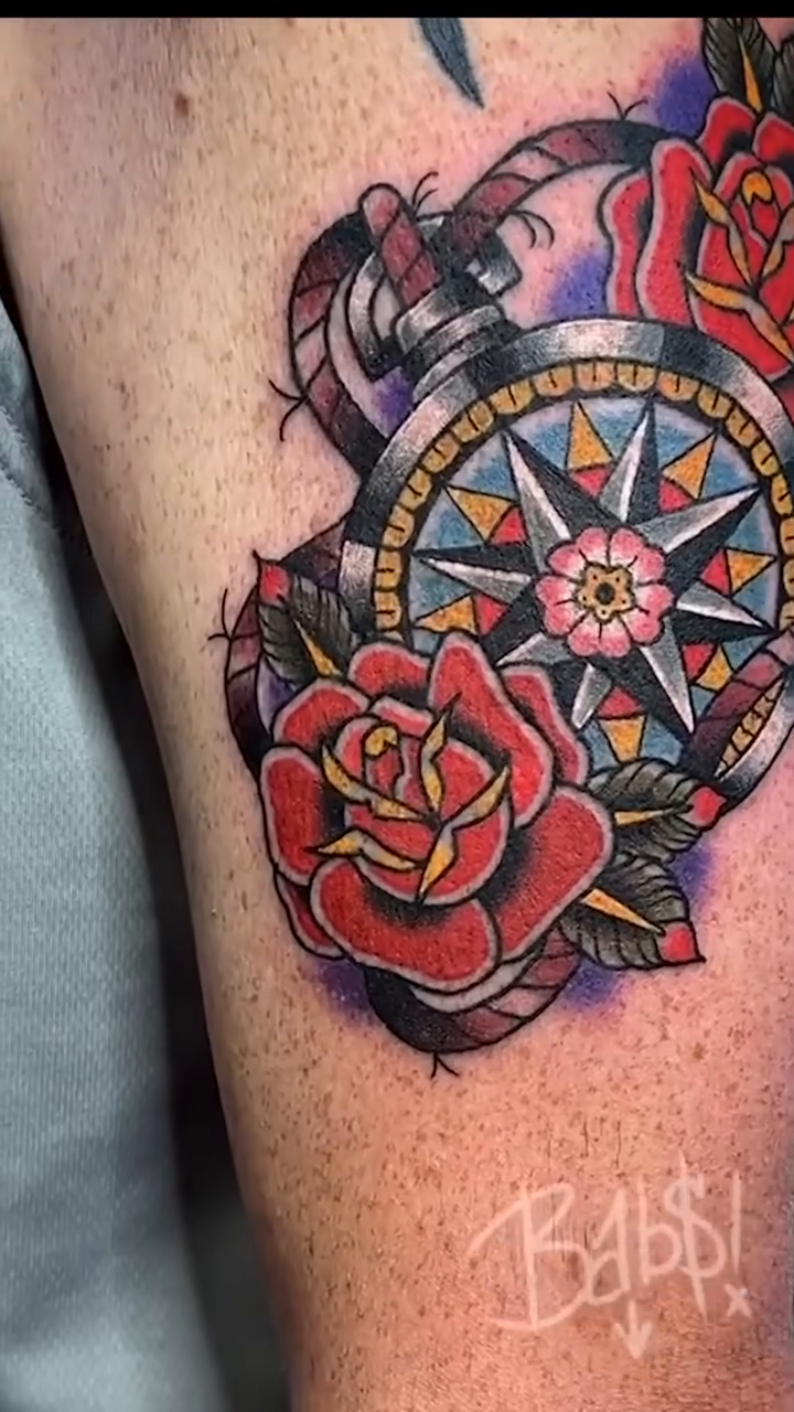 Tattoo by @capnbabs โ american_traditional