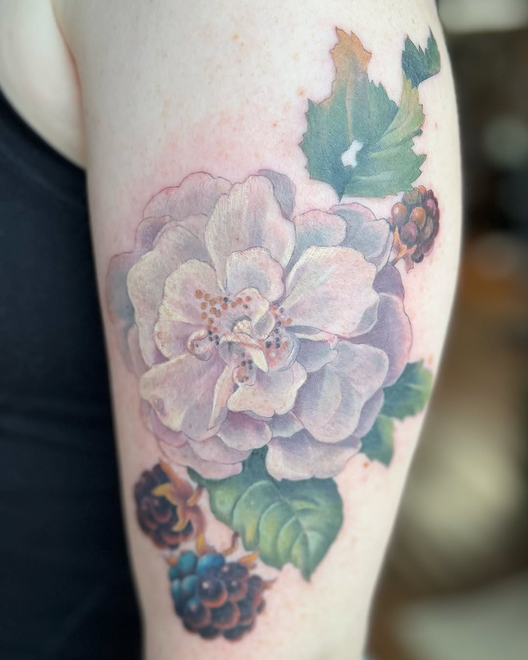 Tattoo by @bwood_tattoo โ realism, watercolor