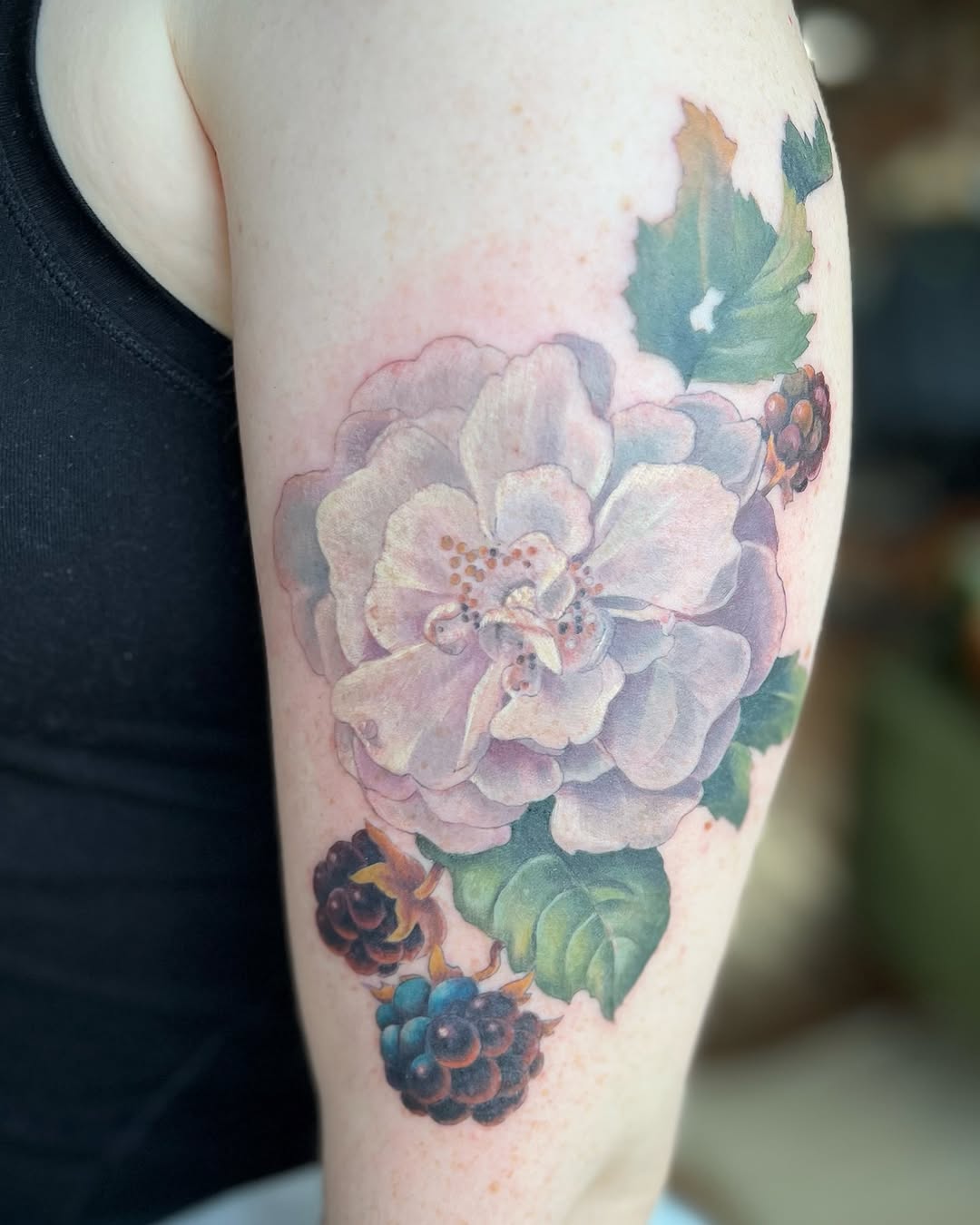 Tattoo by @bwood_tattoo โ realism, watercolor