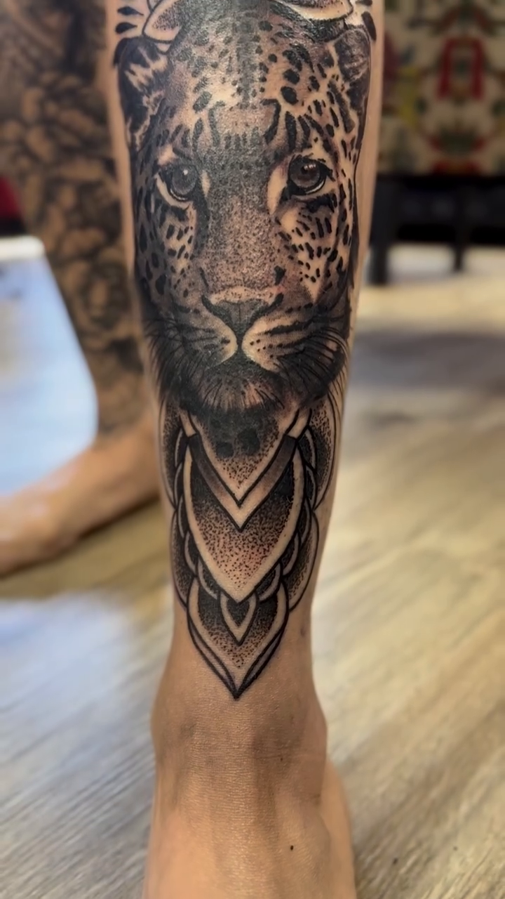 Tattoo by @robryant_tattoos — realism, black_and_grey