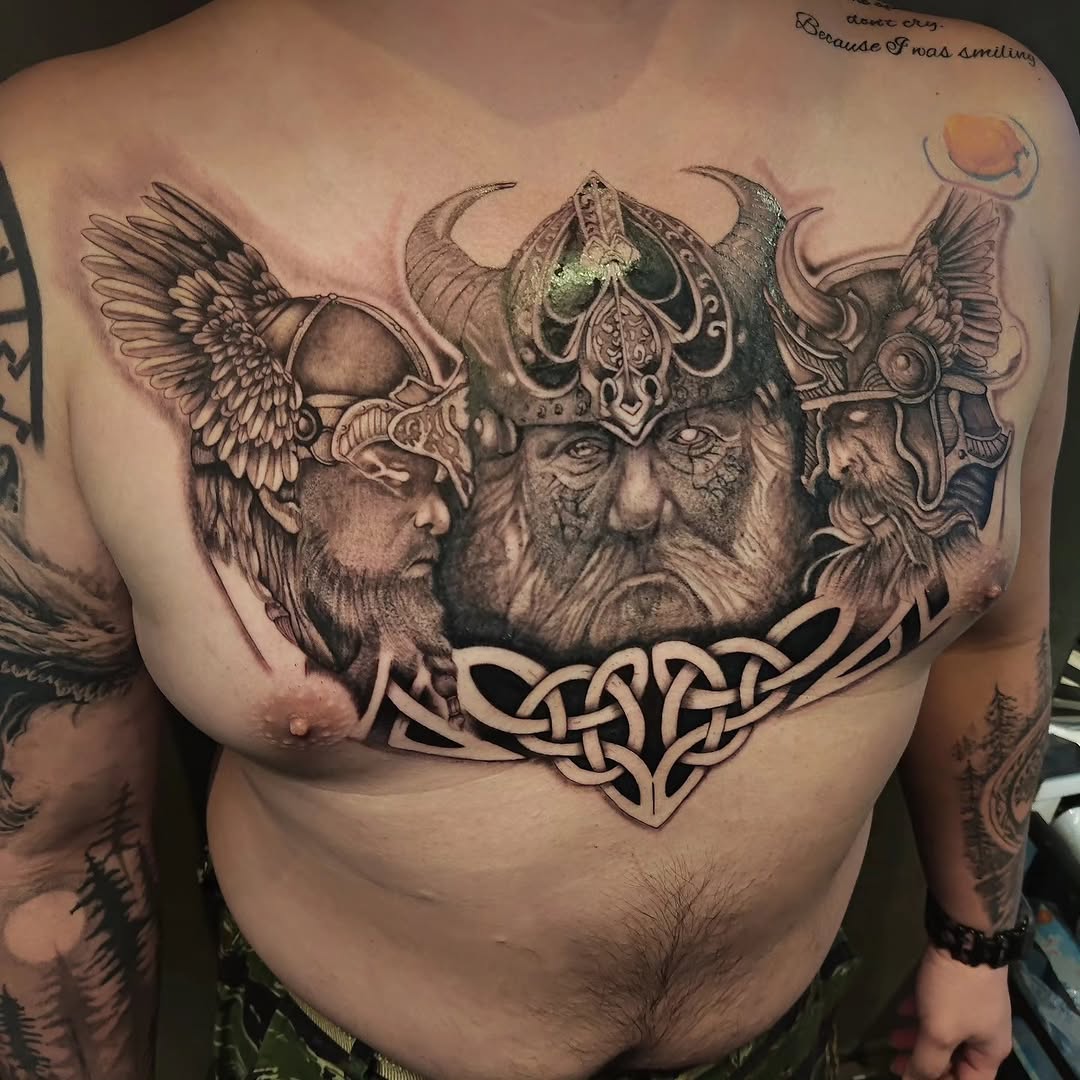Tattoo by @alextwk.tattoo — realism, black_and_grey