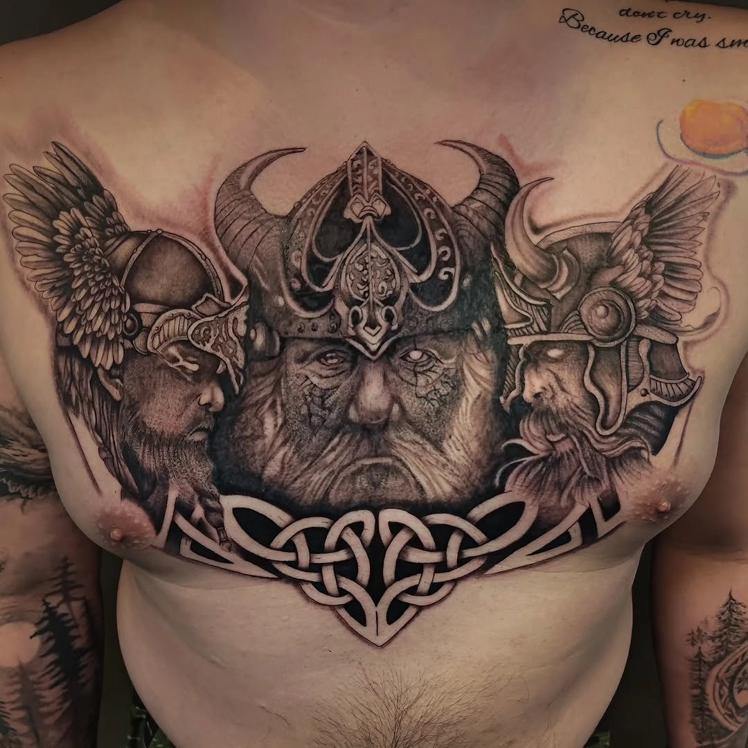 Tattoo by @alextwk.tattoo — realism, black_and_grey