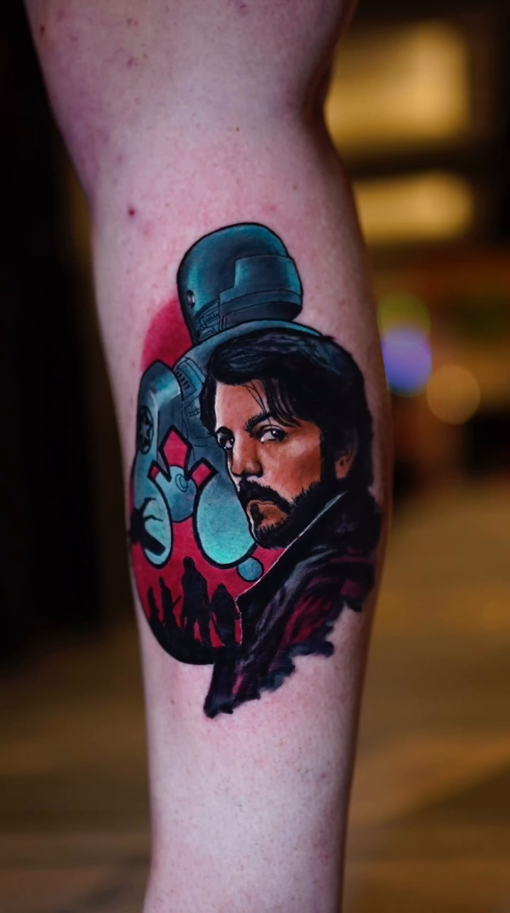 Tattoo by @joshmoontattoos — realism, trash_polka
