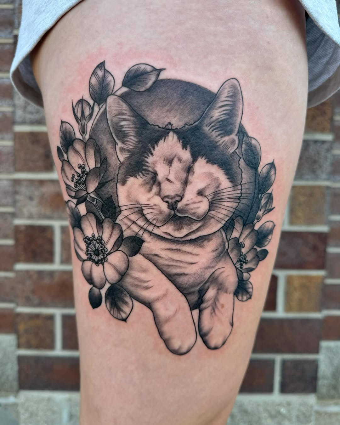 Tattoo by @tattoosbynikkipowills — realism, black_and_grey