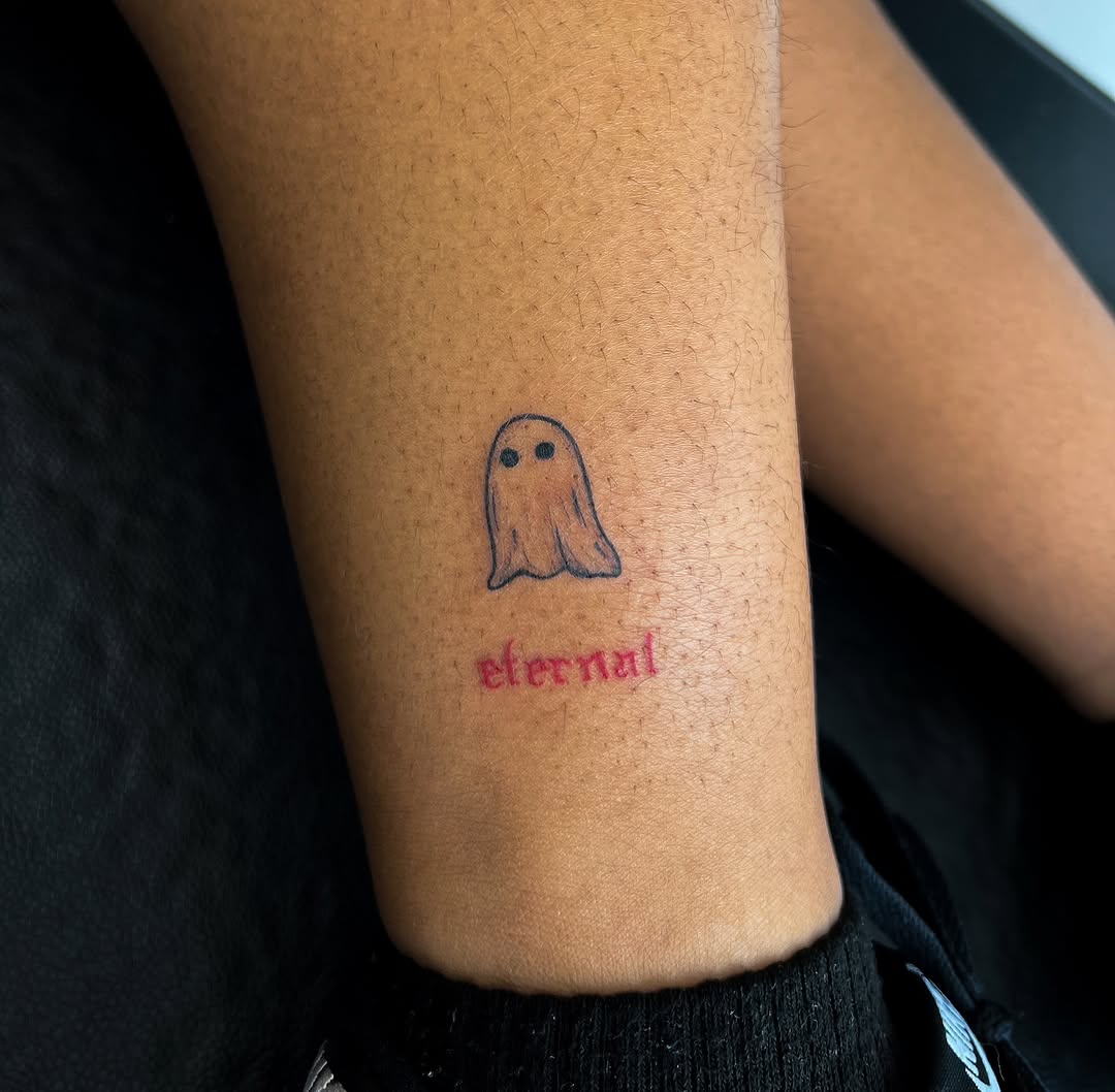 Tattoo by @inkbysyd โ fine_line, lettering_script