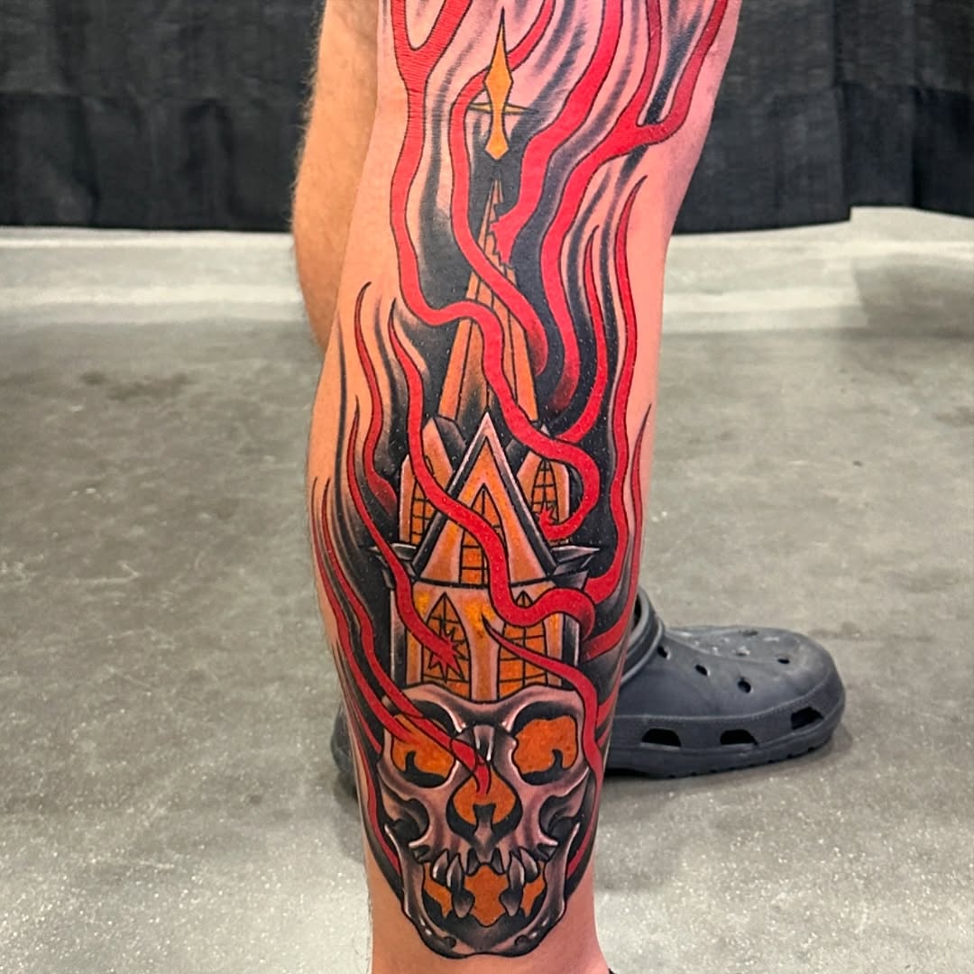 Tattoo by @dylanplazatattoo — neo_traditional, dark_realism