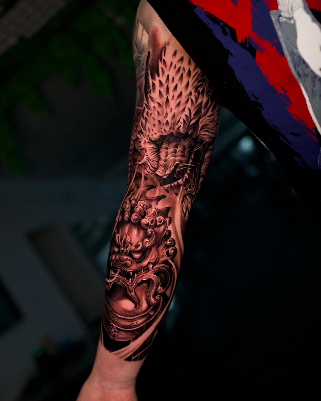 Tattoo by @loi.tattoosj — japanese_irezumi, black_and_grey