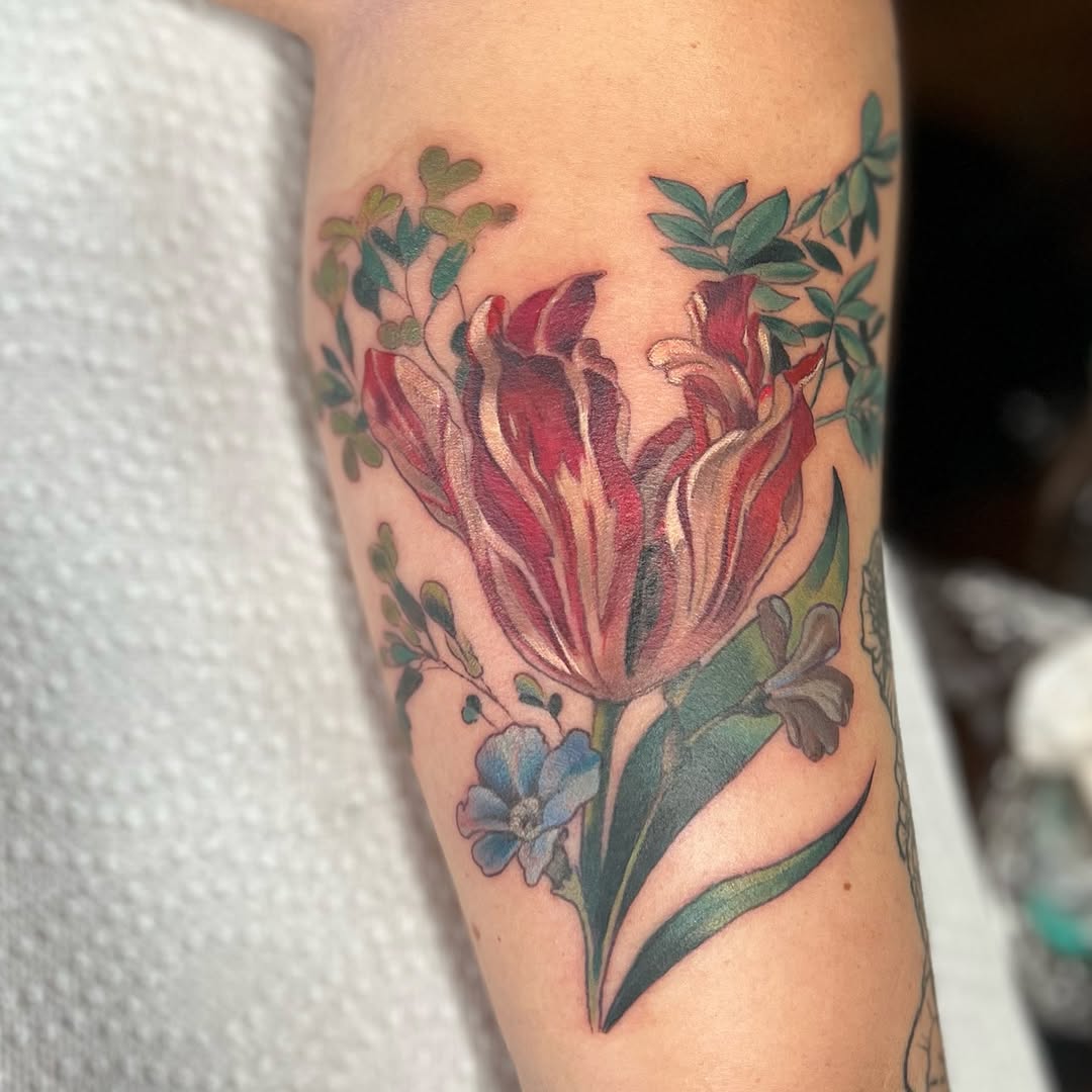 Tattoo by @bwood_tattoo โ realism, fine_line
