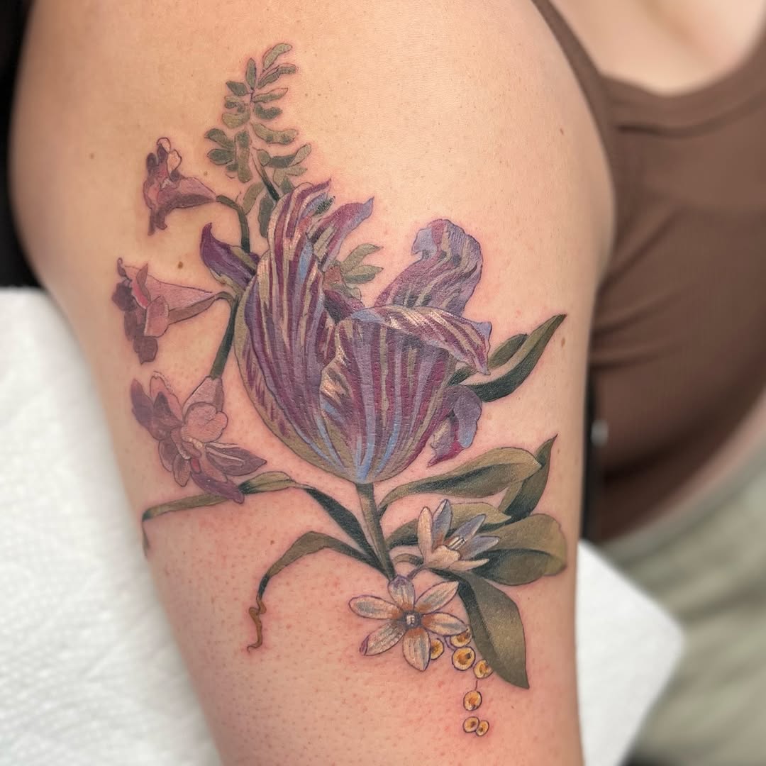 Tattoo by @bwood_tattoo โ realism, fine_line