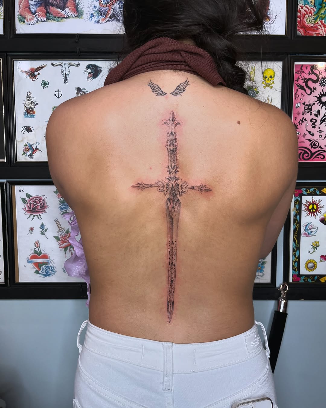 Tattoo by @syfer.tattoo β fine_line, black_and_grey