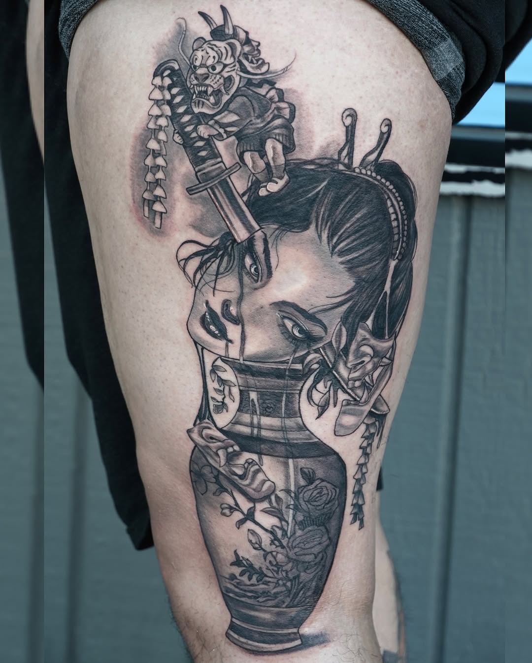Tattoo by @mathildy — japanese_irezumi