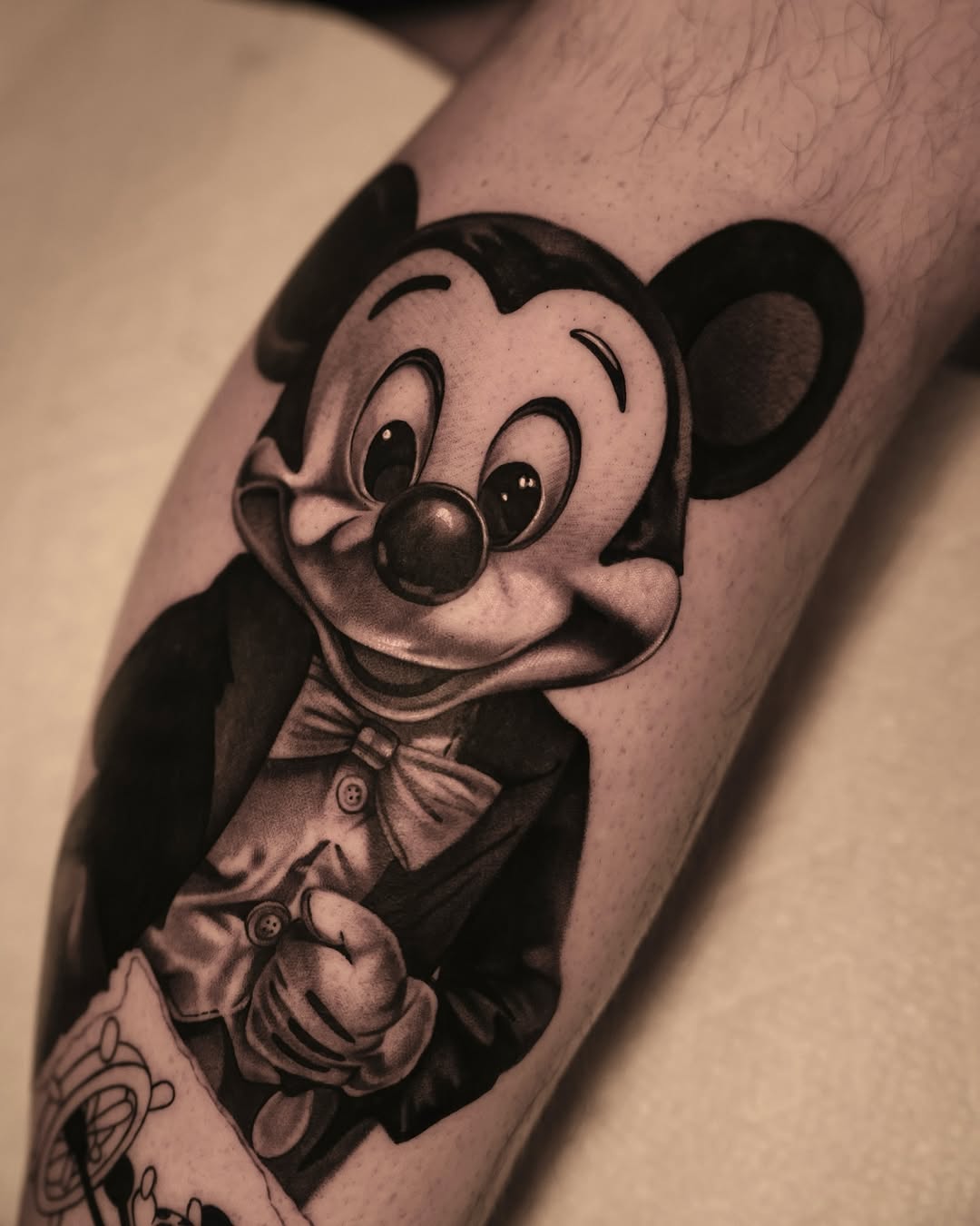 Tattoo by @kotytattoos — realism, black_and_grey