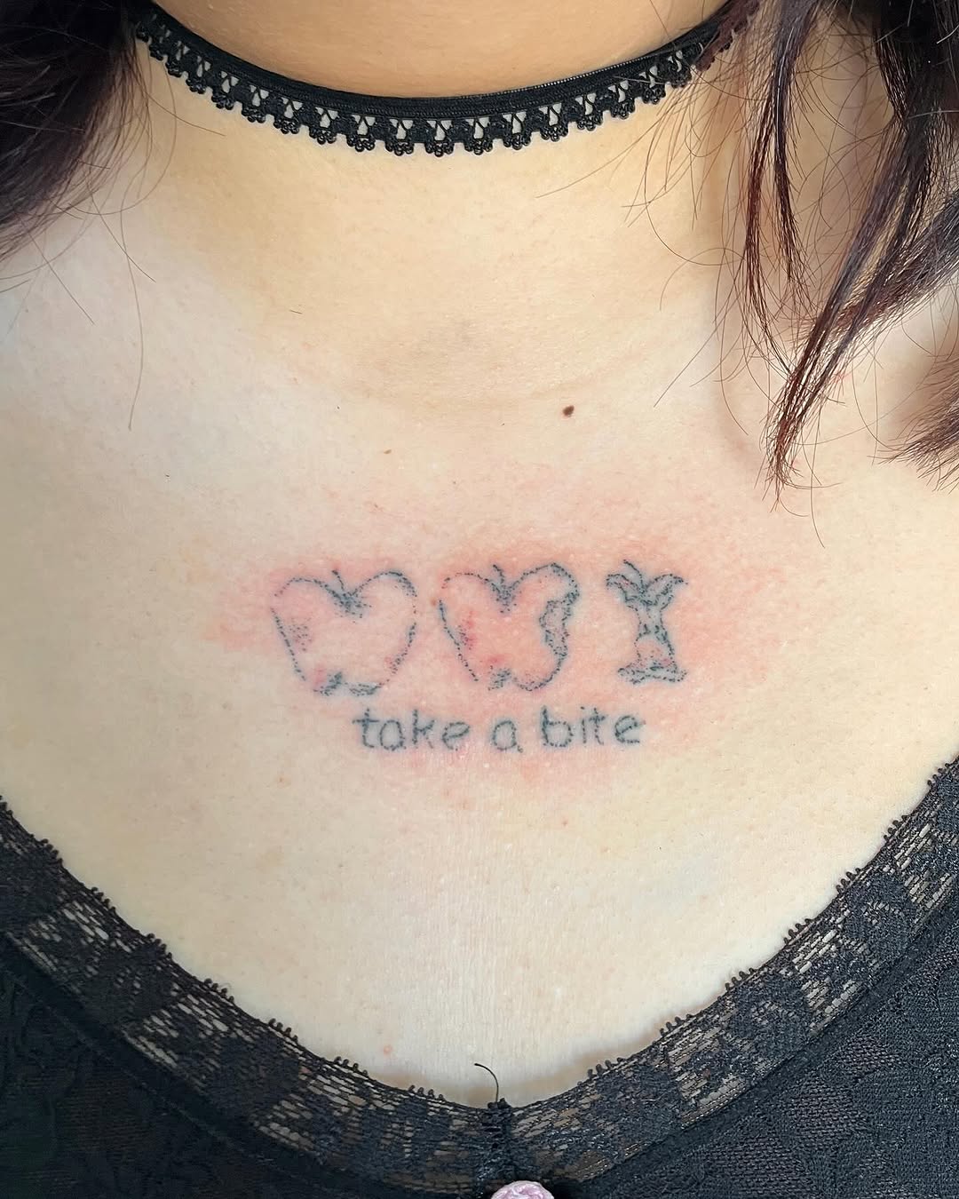 Tattoo by @hanadoeseverything — sketch, lettering_script