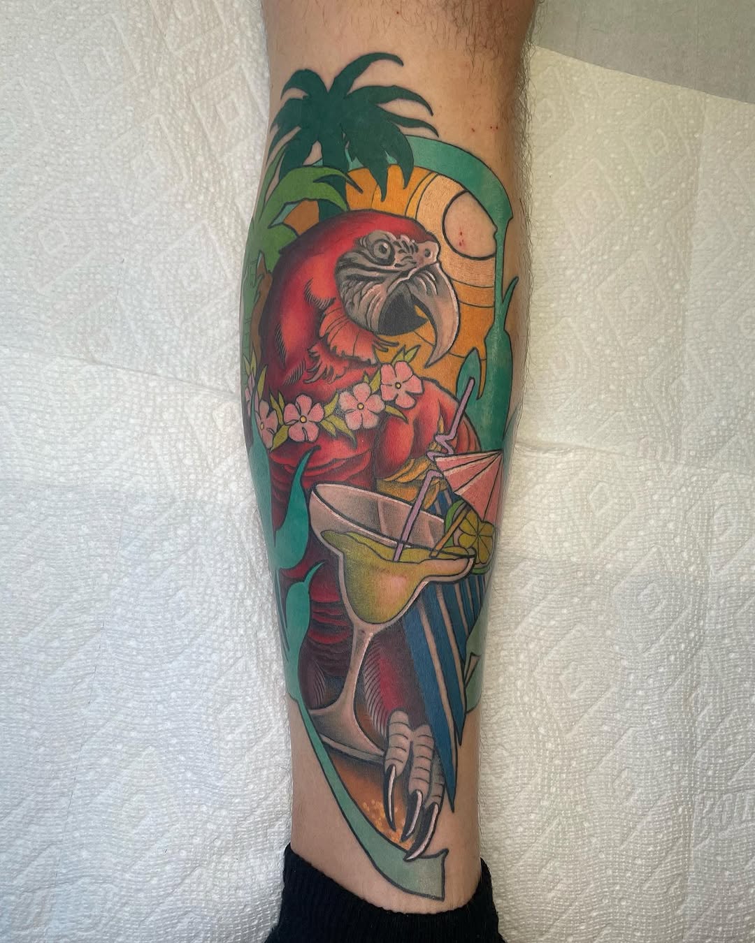 Tattoo by @fortunate_flesh — new_school, illustrative