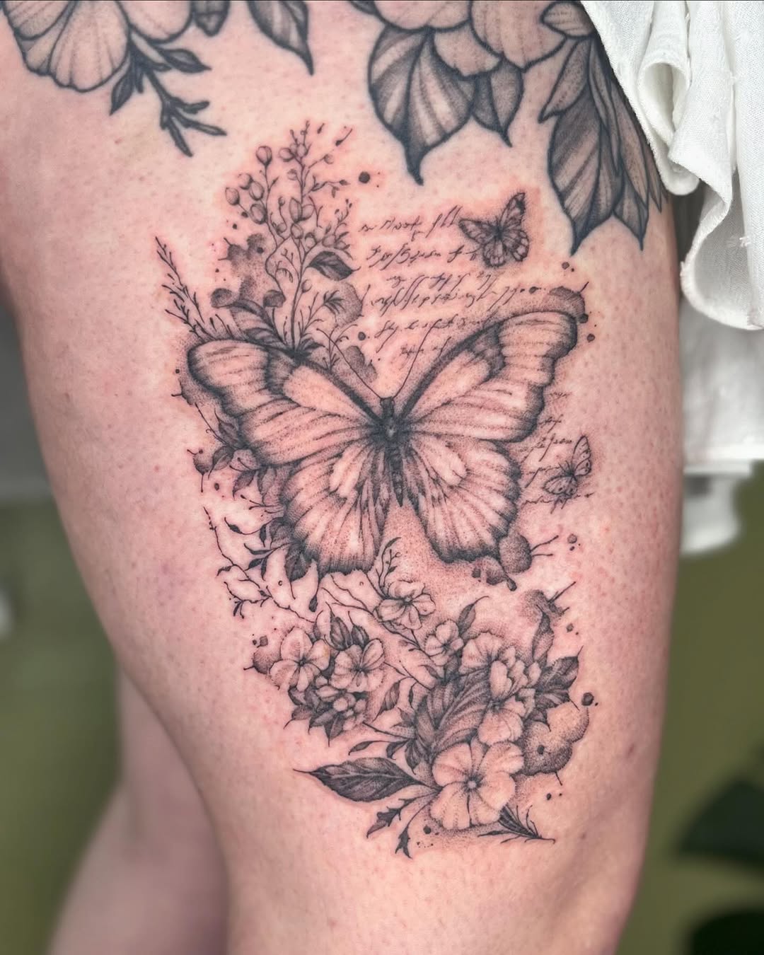 Tattoo by @zen_tatts — illustrative, black_and_grey