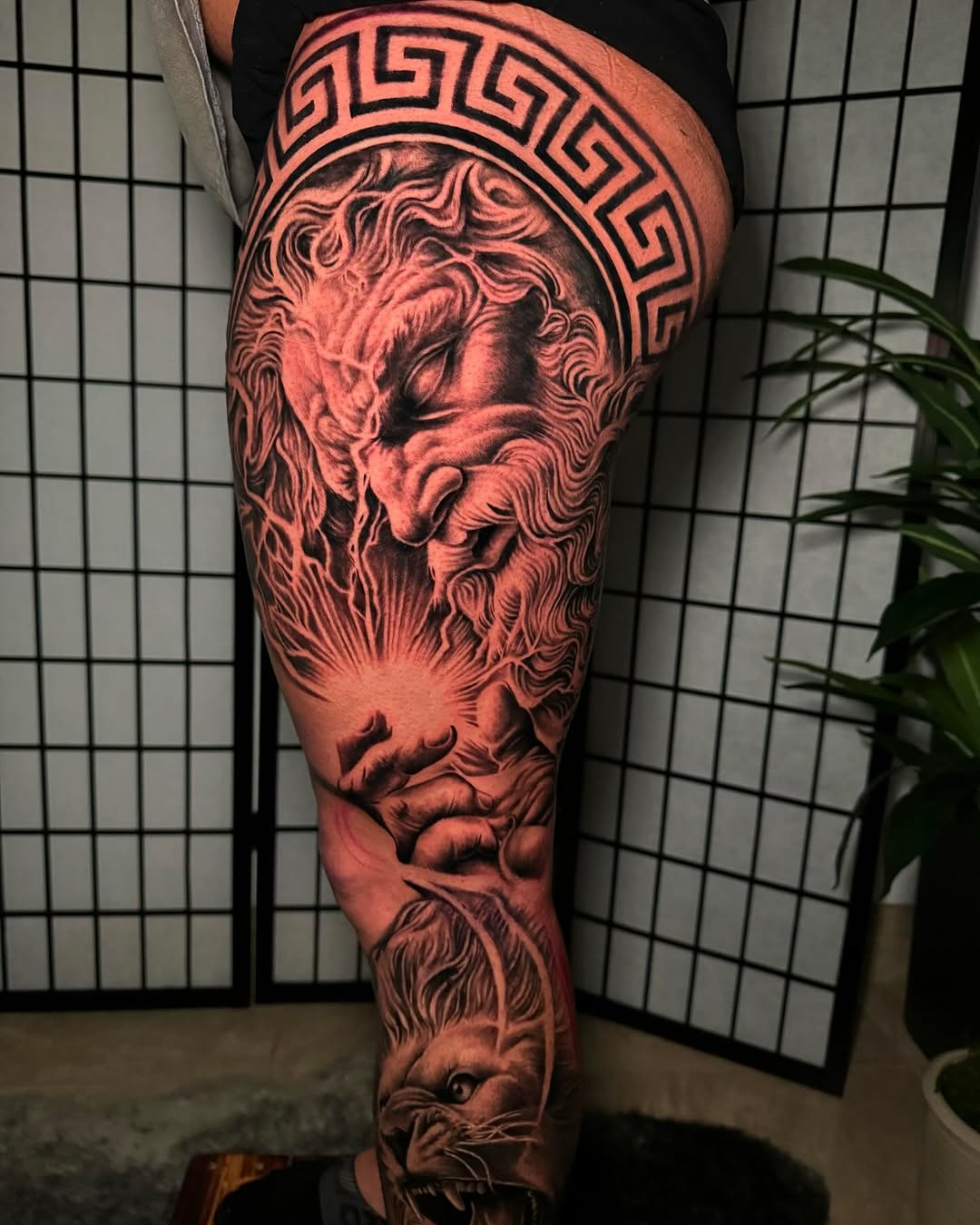 Tattoo by @mrgrouchtattoos — realism, black_and_grey