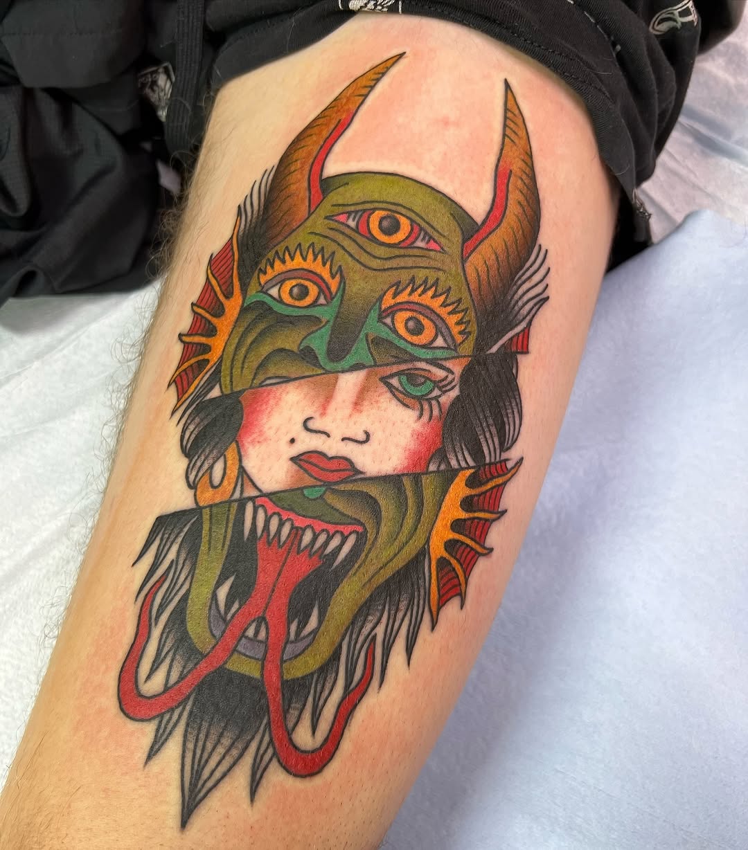 Tattoo by @ffititattoo — neo_traditional, dark_realism