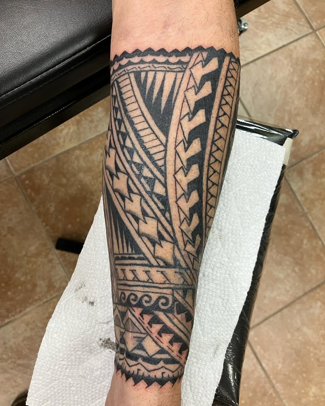 Tattoo by @bystevemartin — tribal, blackwork