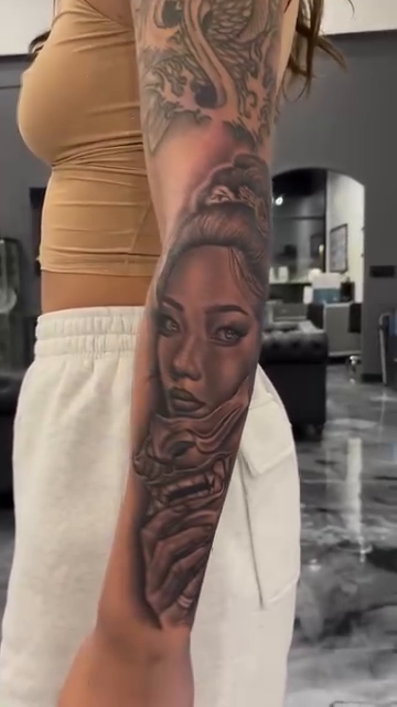 Tattoo by @a5ink — realism, black_and_grey