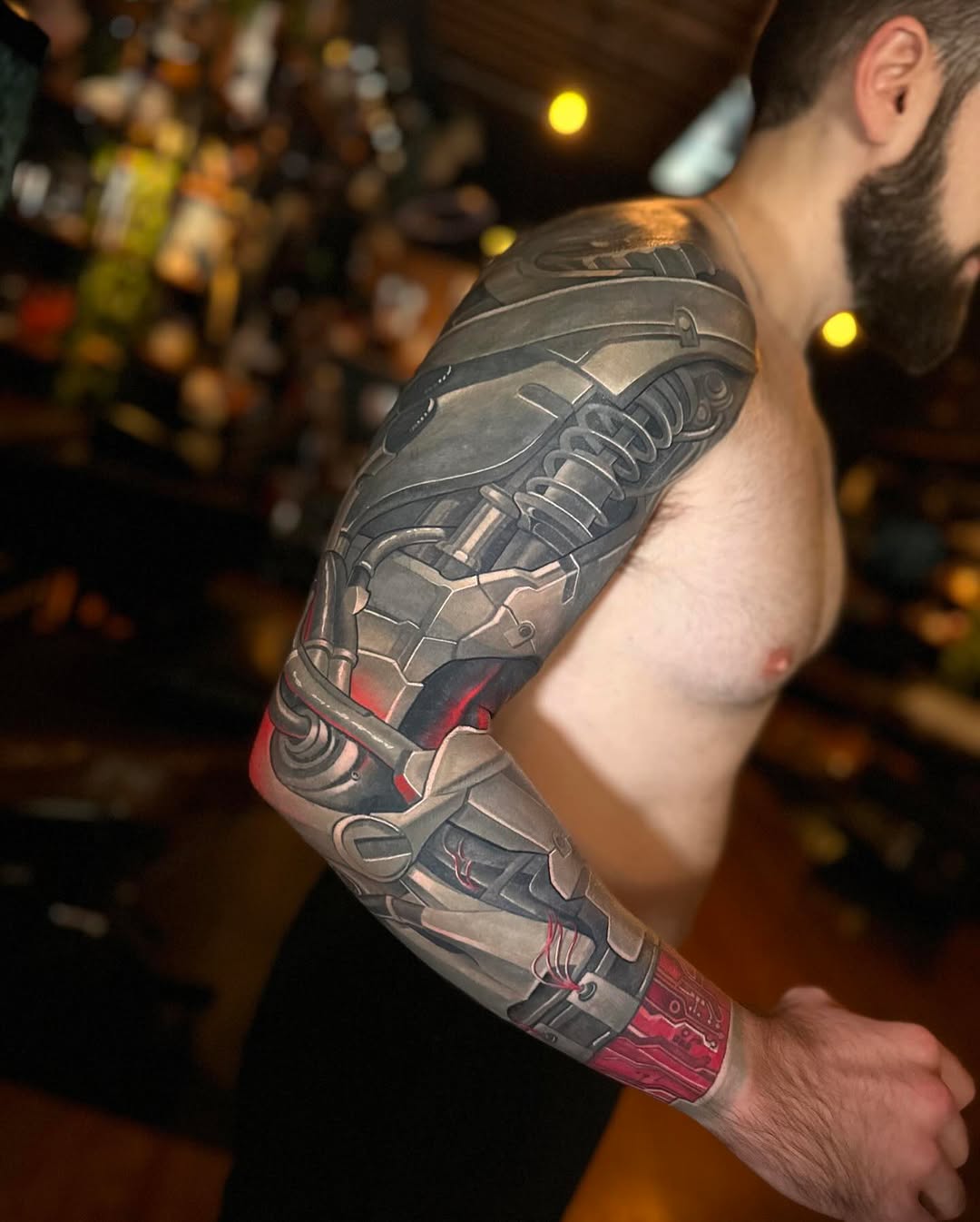 Tattoo by @mikey_ruck — realism, black_and_grey
