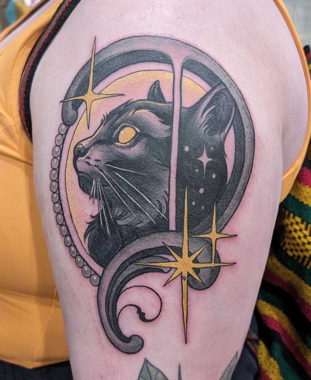Tattoo by @jainagoldtattoos — black_and_grey, realism