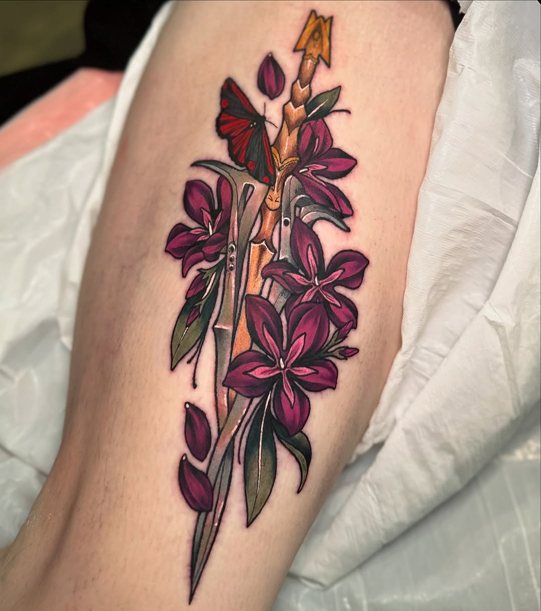 Tattoo by @darien.alexandra โ neo_traditional, realism