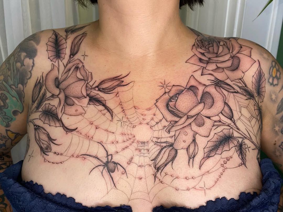 Tattoo by @halim.thedream — black_and_grey, dotwork