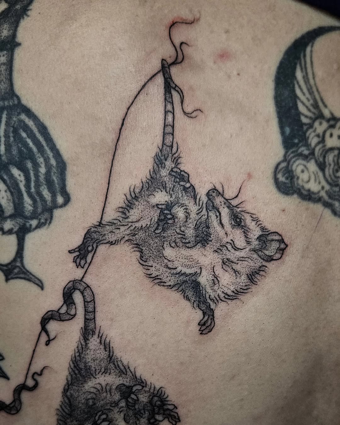 Tattoo by @pin.poked_ β black_and_grey, realism