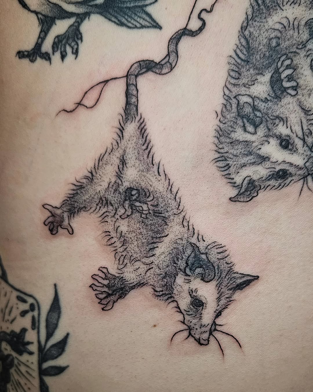 Tattoo by @pin.poked_ β realism, black_and_grey