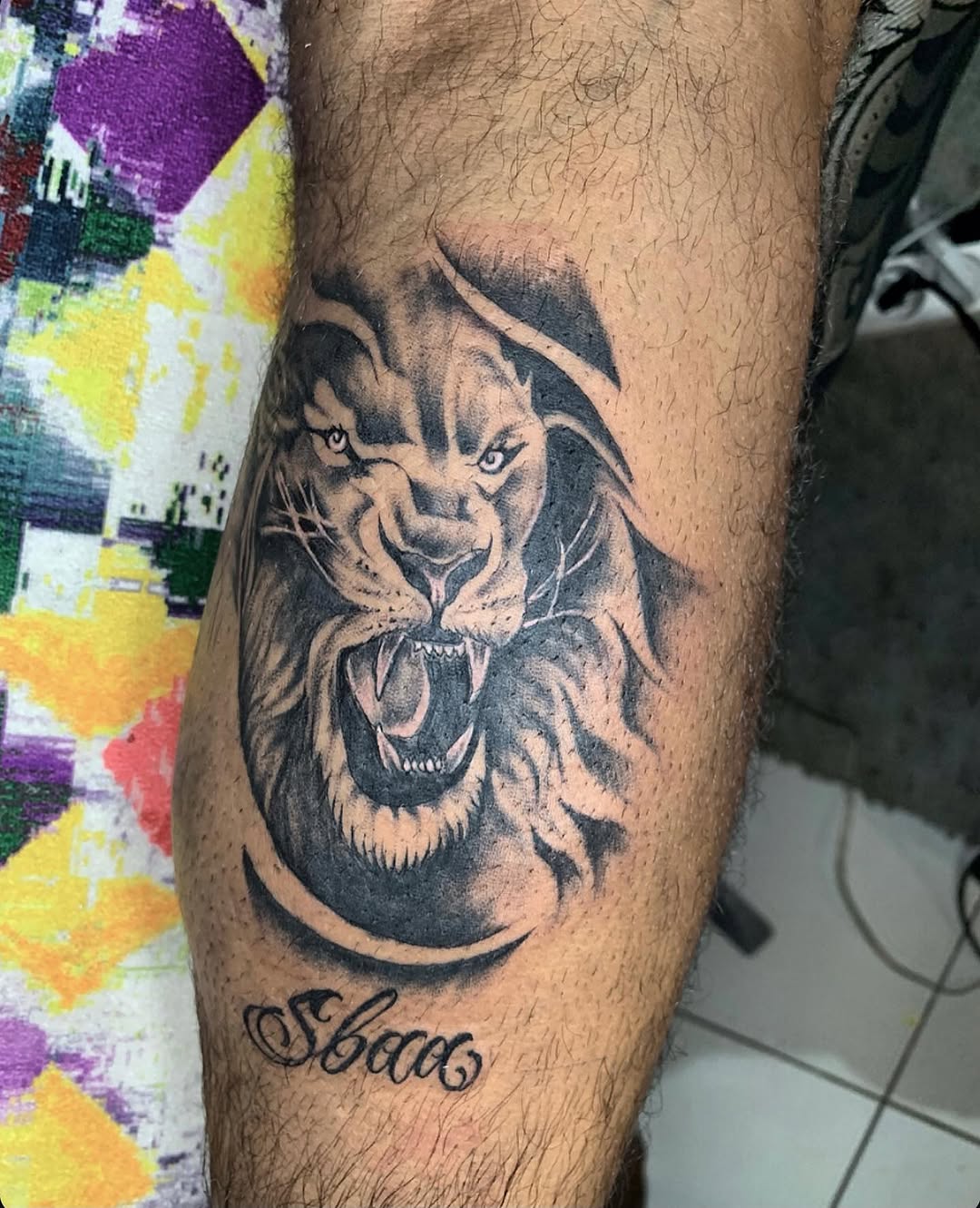 Tattoo by @merlin_inktattoo237 — realism, black_and_grey
